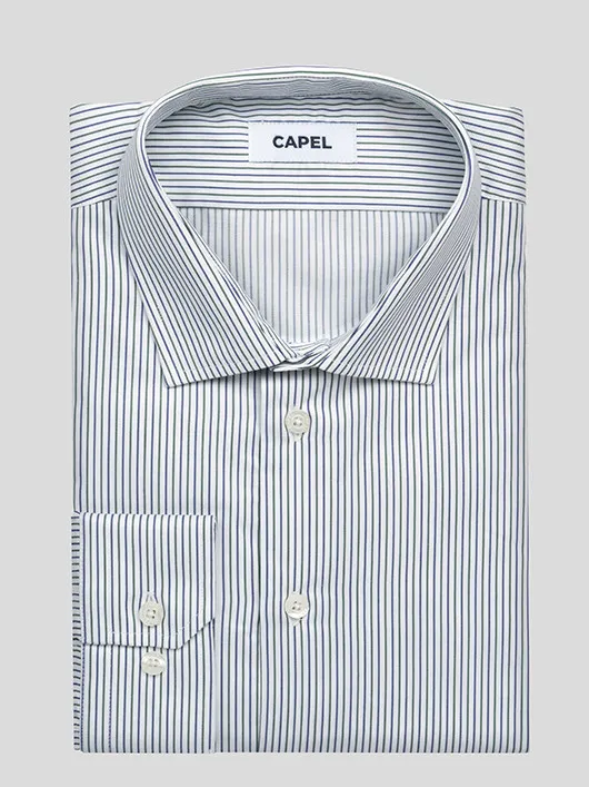 Chemise Max A Rayures Capel Grande Taille  homme grande taille - Capelstore