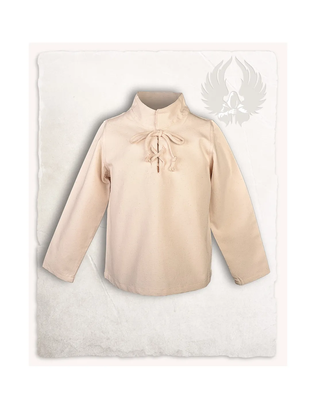 Chemise médiévale pour enfant modèle Paul ⚔️ Boutique Épées