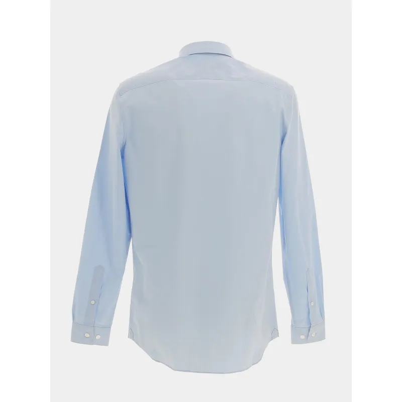 Chemise uni core essentials bleu homme - Lacoste | wimod