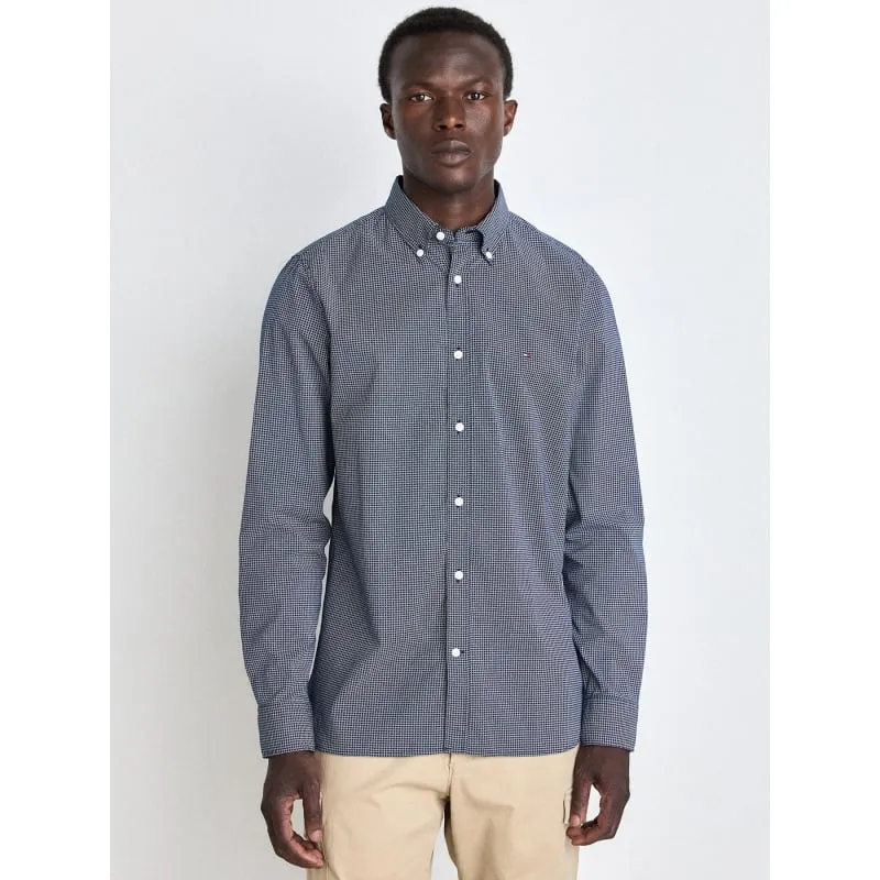 Chemise uni core essentials bleu homme - Lacoste | wimod