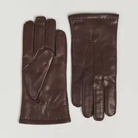 Edward Wool Liner Glove Chestnut