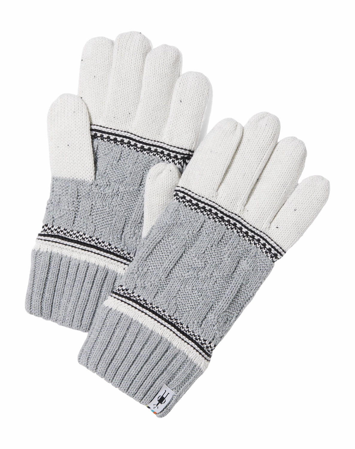 Gants Smartwool Unisex Popcorn Cable Glove Natural