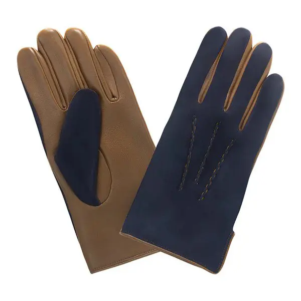 Gants Suède T.8 - Cork Deep Blue | Glove Story | Gandy.fr