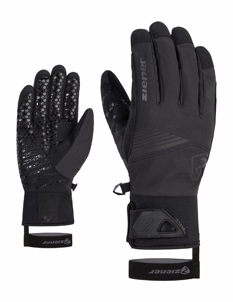 Gants Ziener Gyrno Glove Alpinisme Black