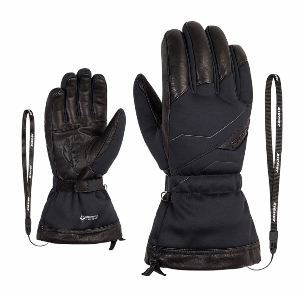 Gants Ziener Homme Galano WS Down Glove Ski Alpine Black