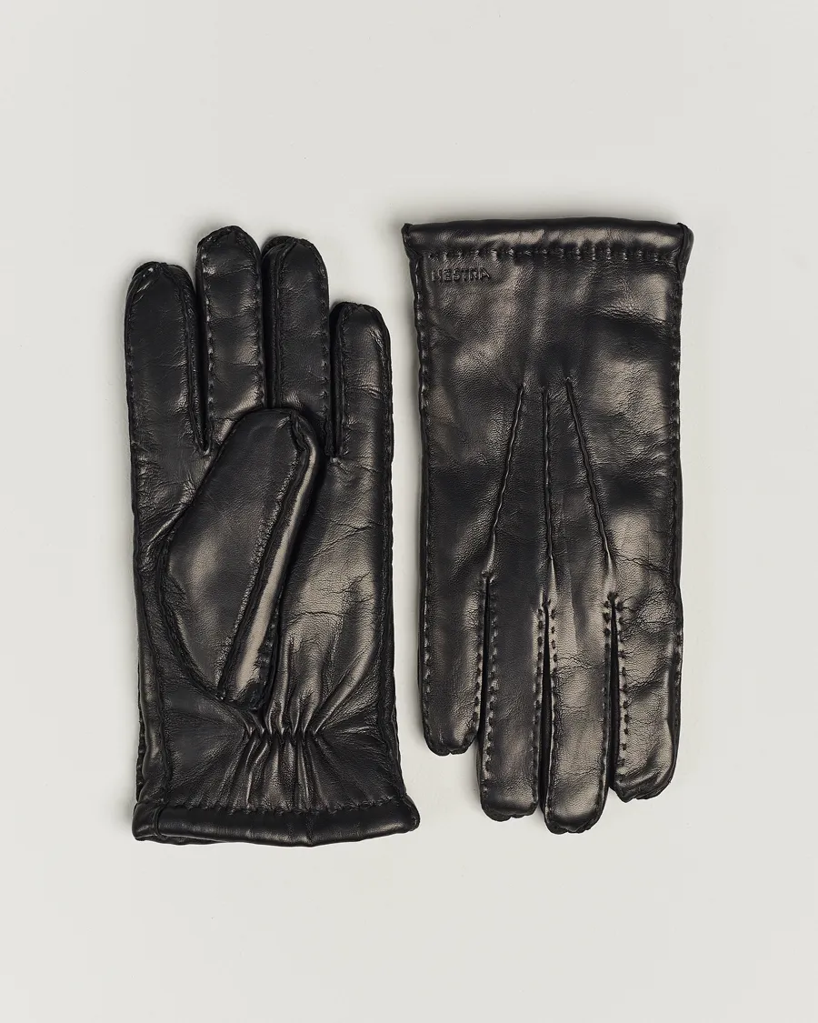 George Lambskin Hairsheep Glove Black