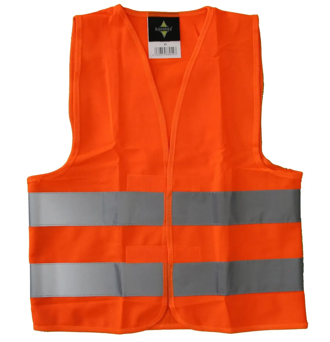 Gilet de sécurité enfant - orange fluo - école - auto - vélo - KK200 