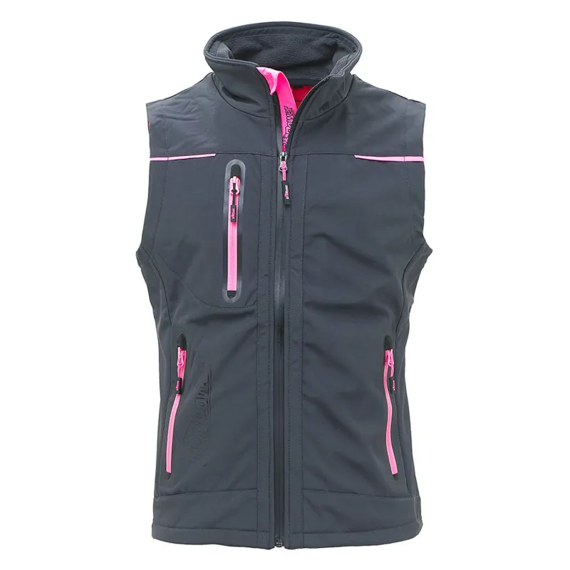 Gilet de travail femme softshell | Vêtements femme U Power