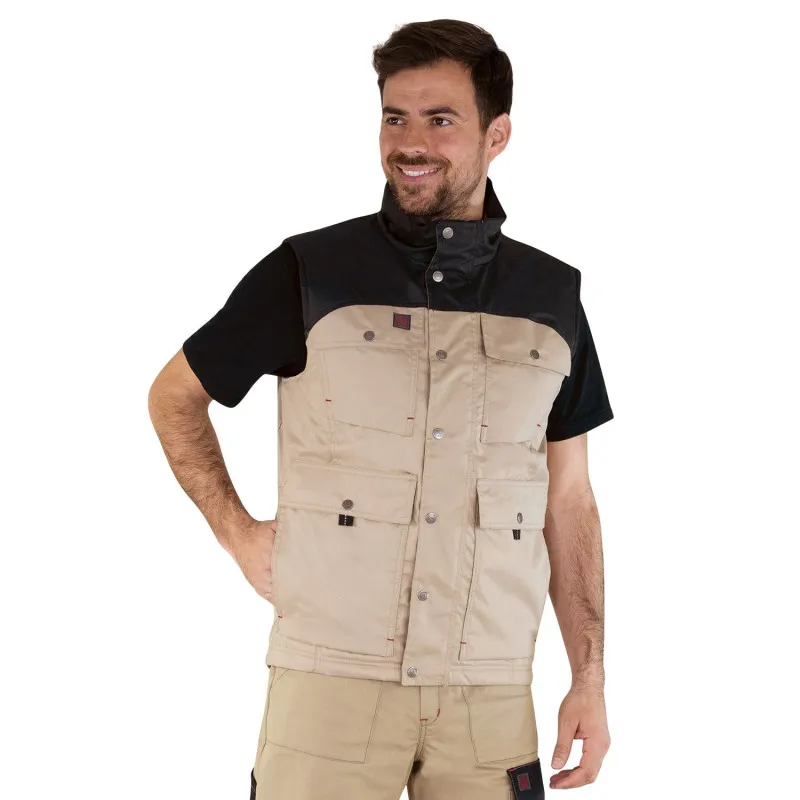 Gilet de travail sans manche hiver Lafont SHOVEL Work Attitude Updated