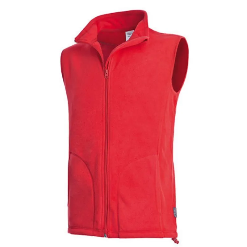 Gilet sans manche micropolaire 220grs-m2 homme Stedman