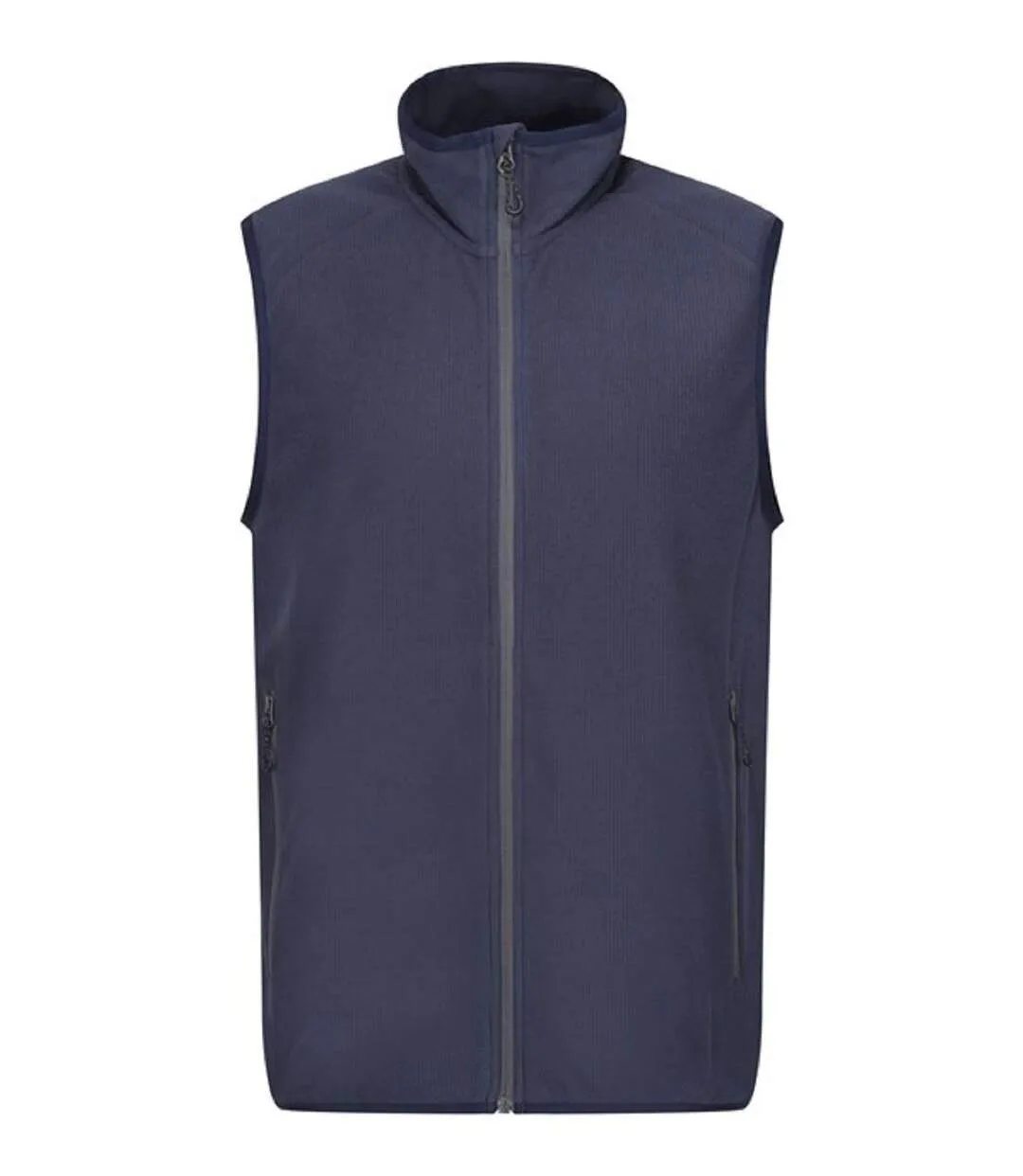 Gilet sans manches polaire - Homme - TRF695 - bleu marine et gris