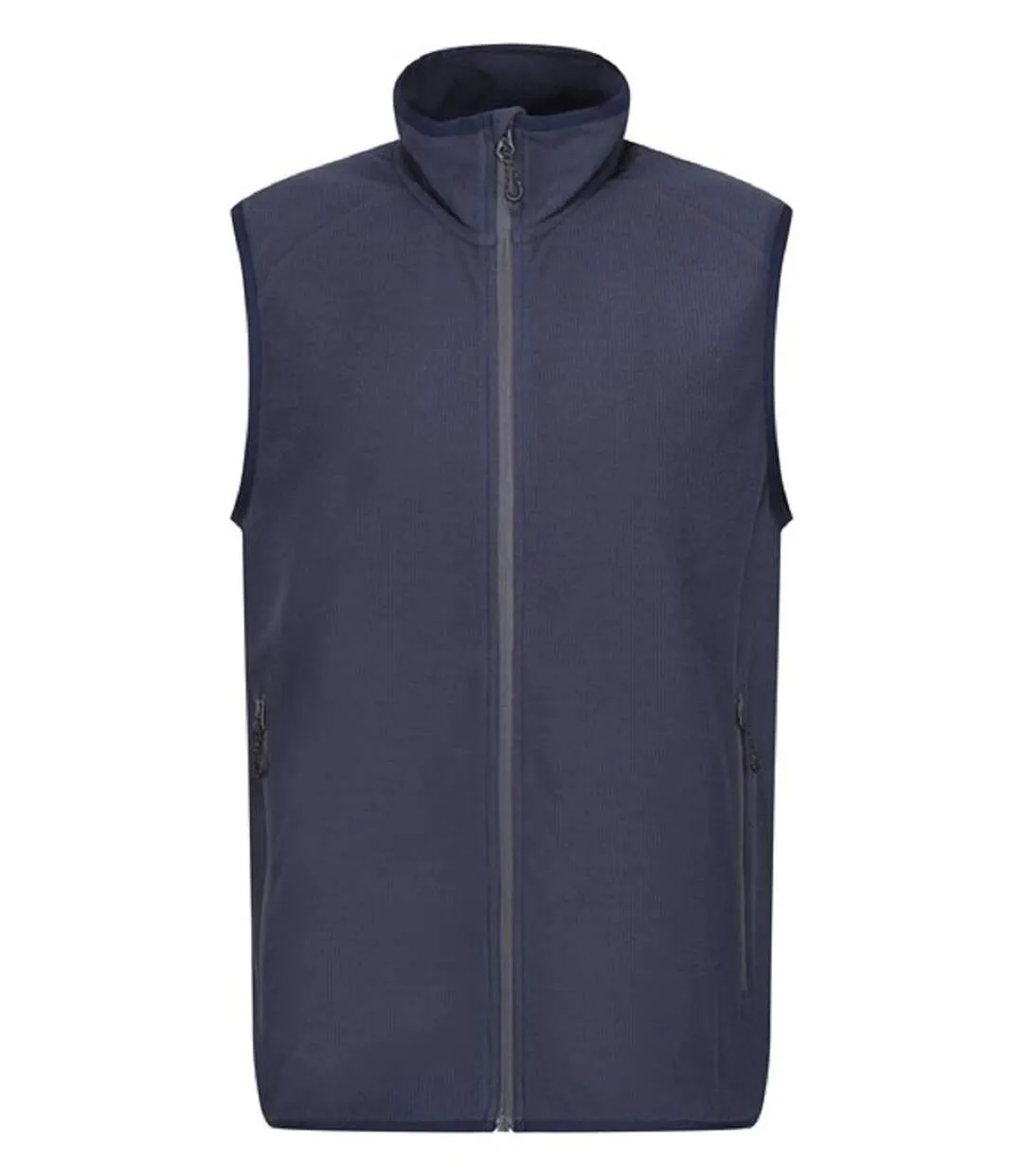 Gilet sans manches polaire - Homme - TRF695 - bleu marine et gris