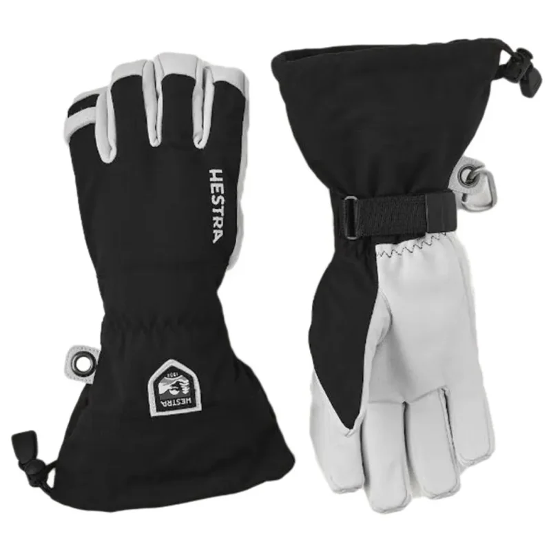 HESTRA Army Leather Heli Ski Glove /noir 2024-2025 Gants Ski Gants piste