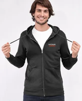 Hoodie homme Partenaire particulier (brodé)