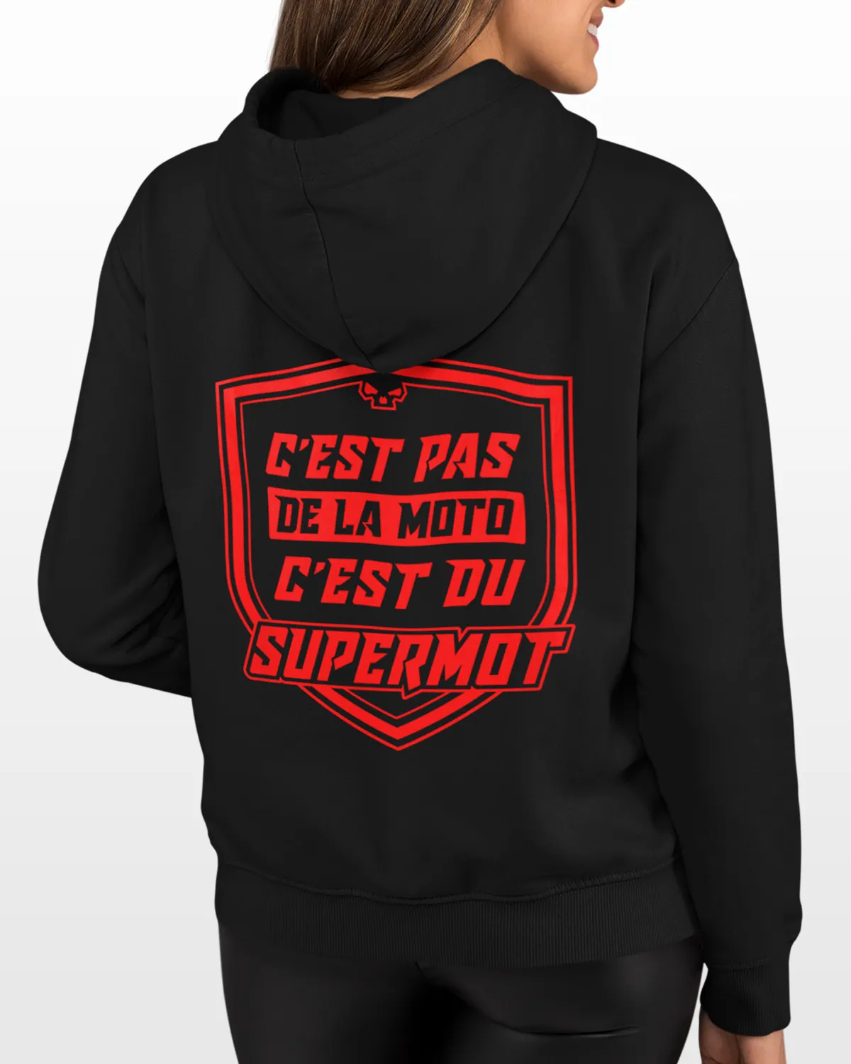 Hoodie Sweat à Capuche SLOGAN RUBIS EDITION - SUPERMOT® - Boutique Officielle