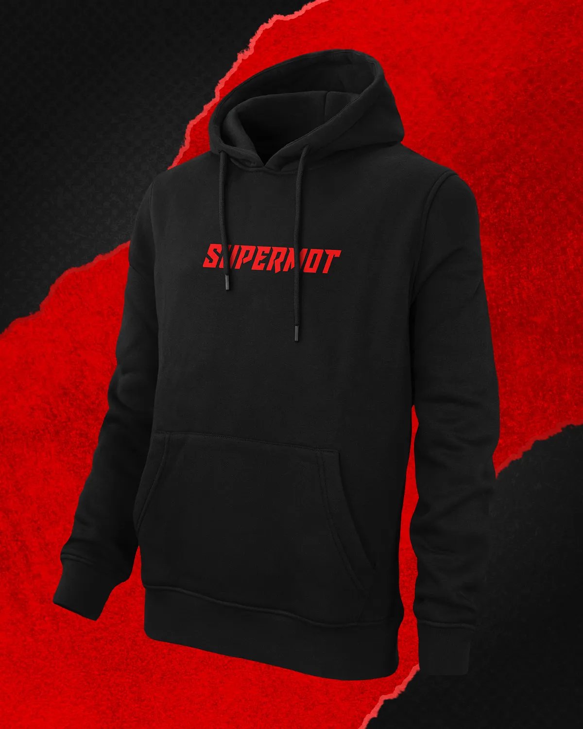 Hoodie Sweat à Capuche SLOGAN RUBIS EDITION - SUPERMOT® - Boutique Officielle