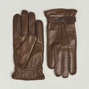 Jake Wool Lined Buckle Glove Light Brown