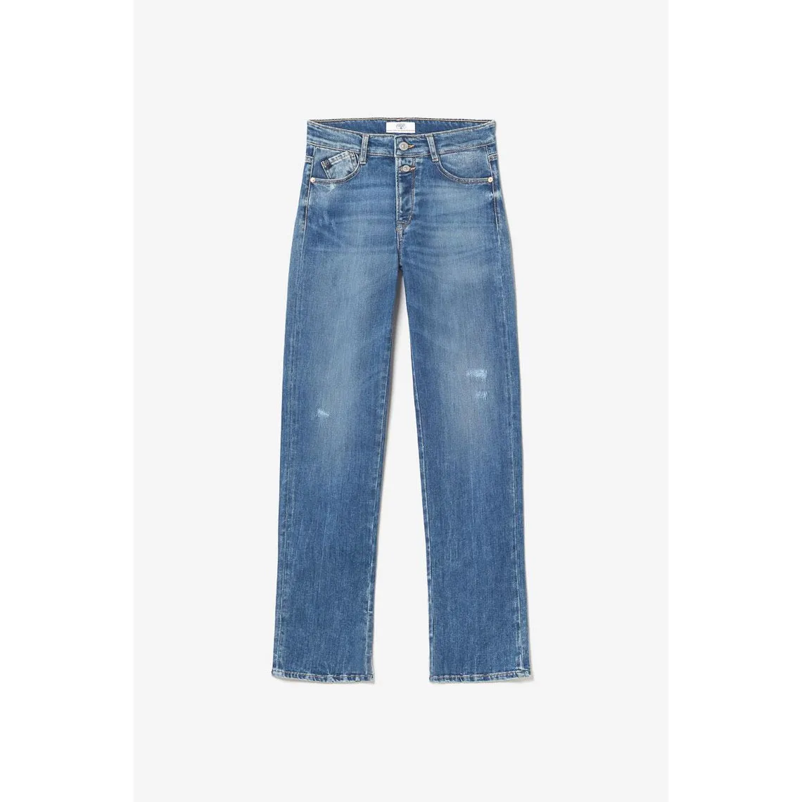 Jeans  400/19 mom taille haute, longueur 34 en coton Sara | 3 Suisses