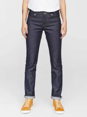 JEANS DROIT 201N coton bio superdenim flex indigo brut Femme | 1083