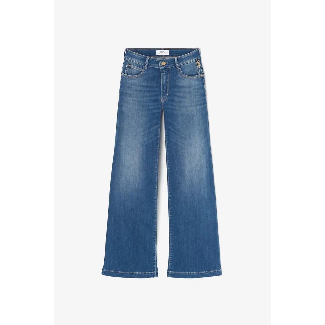 Jeans flare Barcy, très évasé PULP high flare, longueur 34 bleu | 3 Suisses