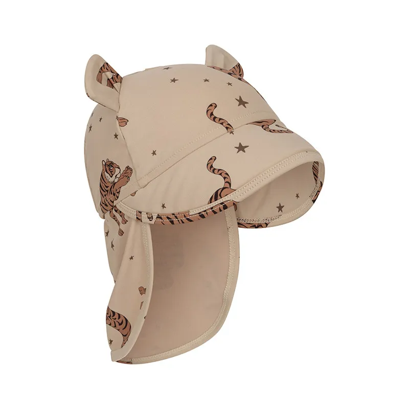 KONGES SLOJD - CASQUETTE DE BAIN TIGER -  littlecasba.com