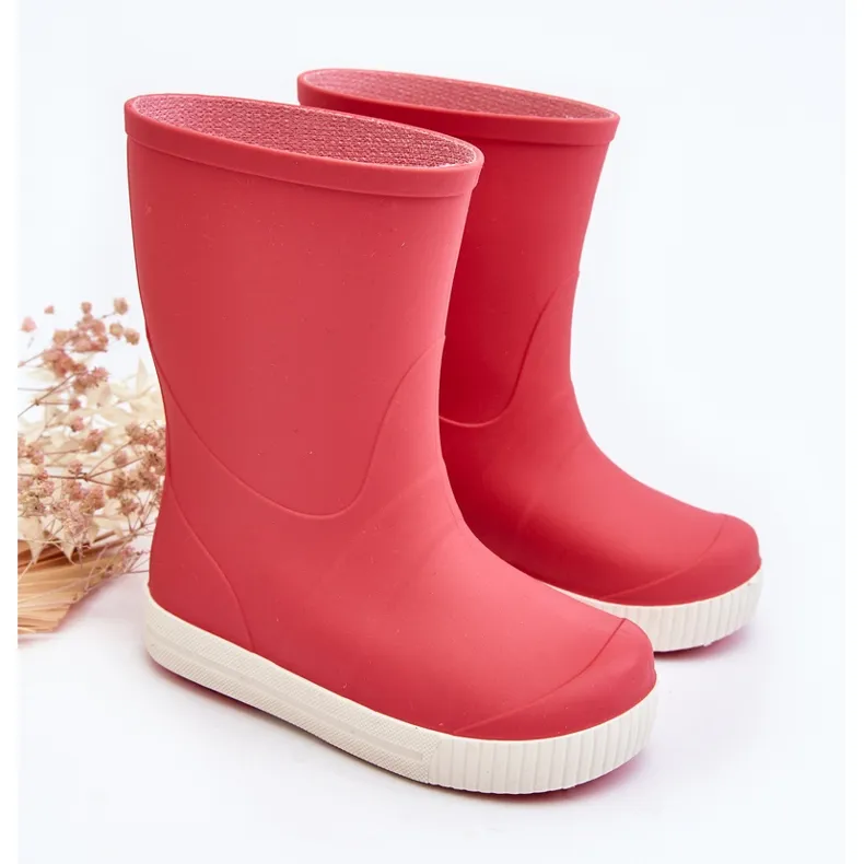 Lemigo Bottes en caoutchouc pour enfants Wave Gokids 979 Fuchsia rose