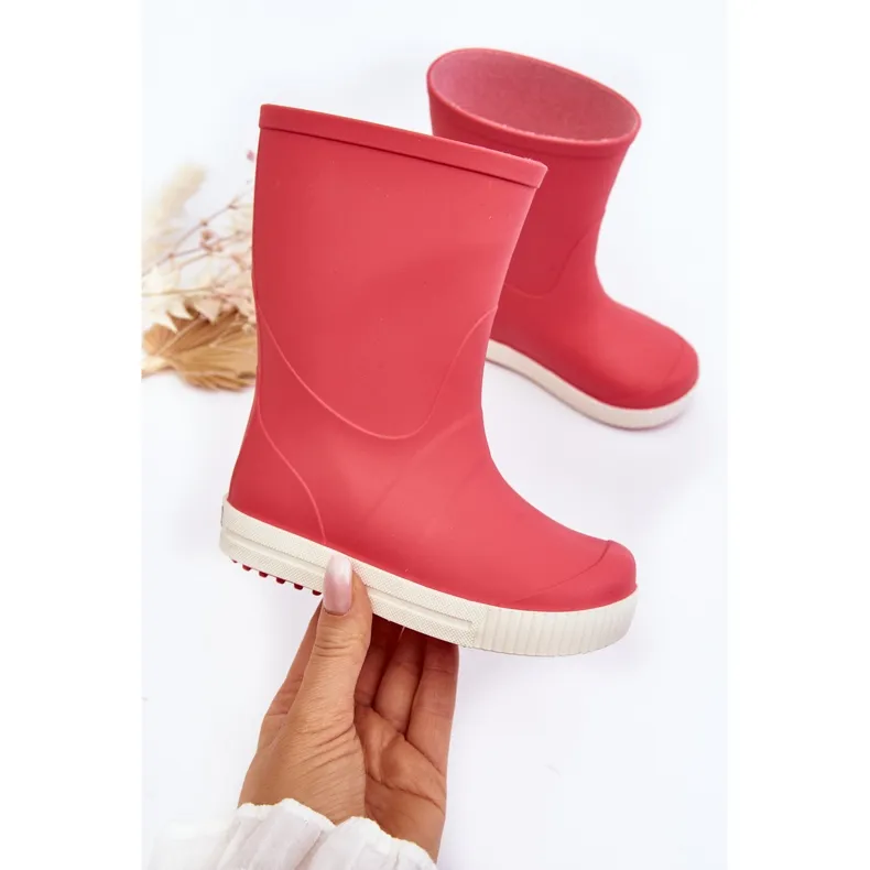 Lemigo Bottes en caoutchouc pour enfants Wave Gokids 979 Fuchsia rose