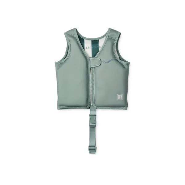 Liewood Gilet de natation à colombe - il est disponible en vagues / menthe poivrée - Trouva