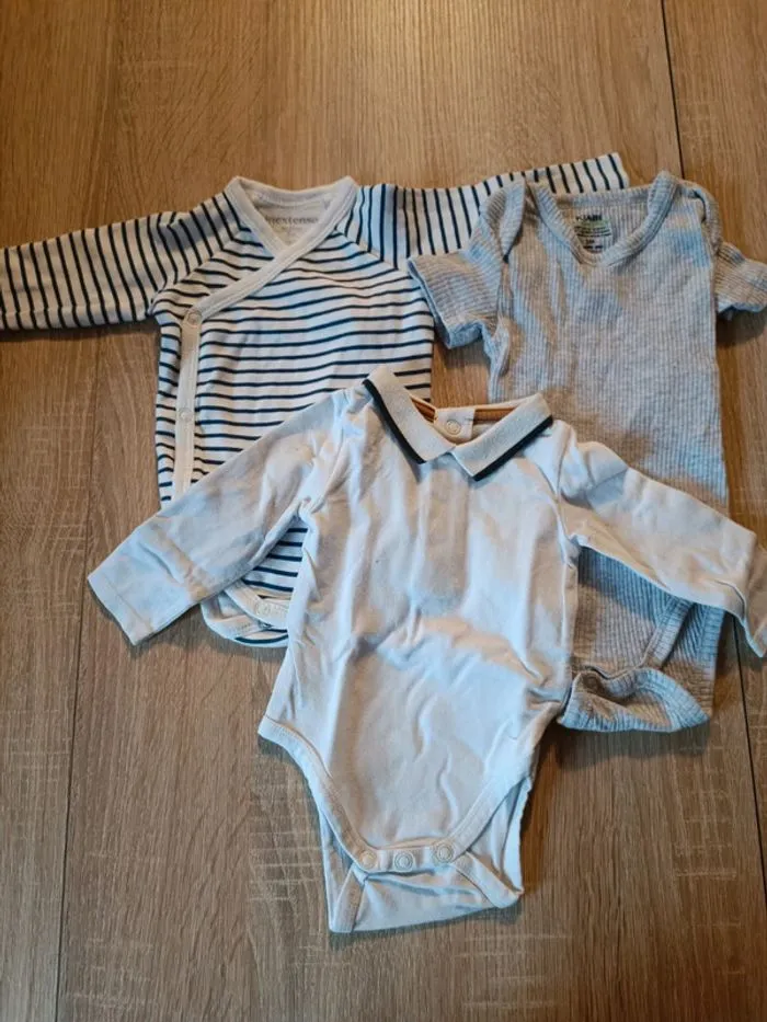 Lot vêtements taille 3 mois - Petit Béguin - 3 mois  | Beebs