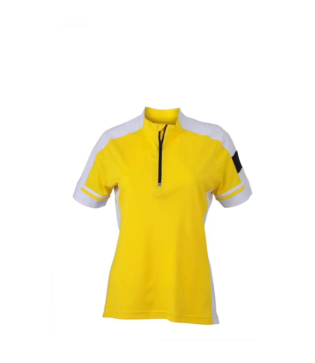 maillot cycliste - femme - JN451 - jaune