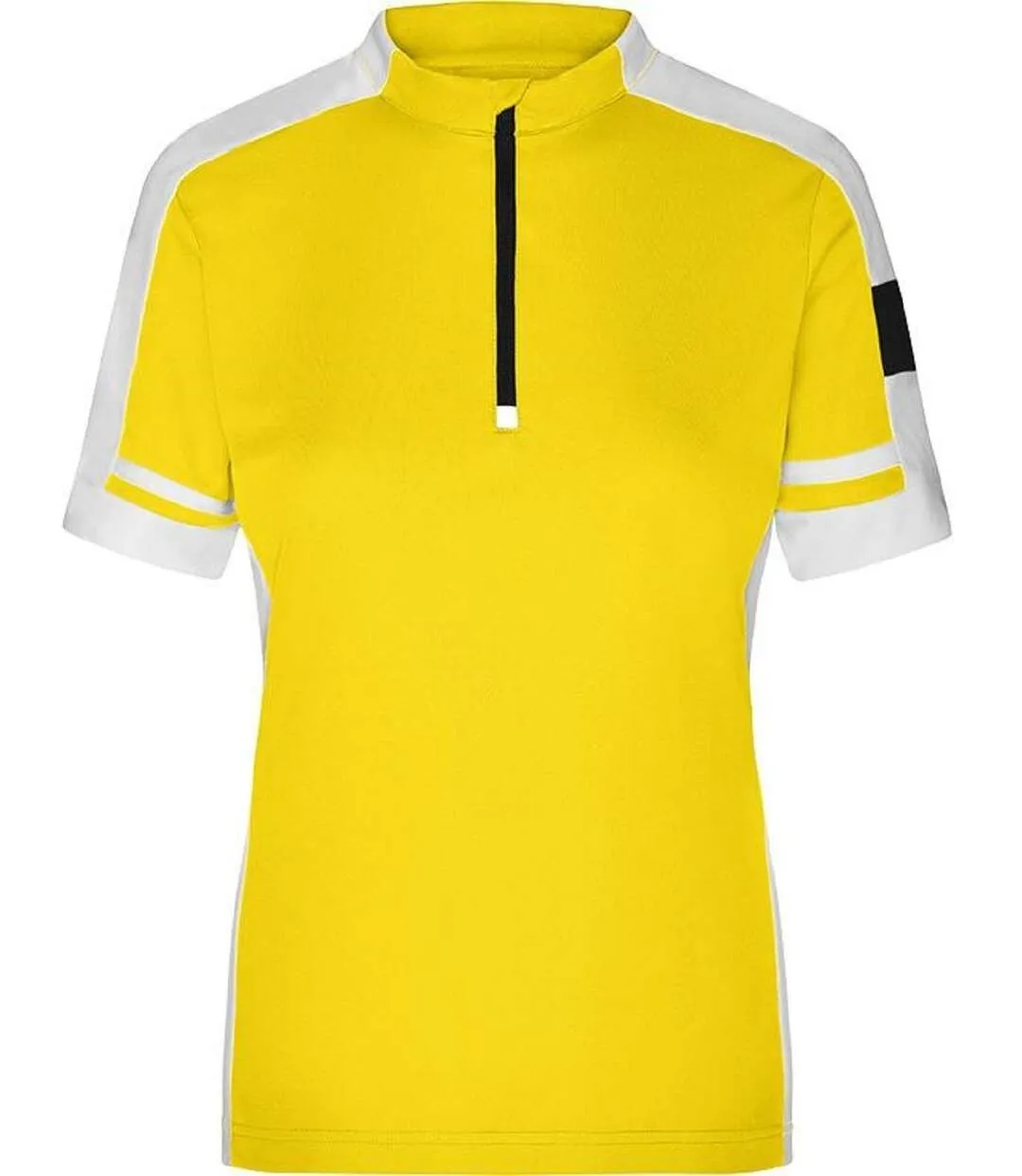 maillot cycliste - femme - JN451 - jaune