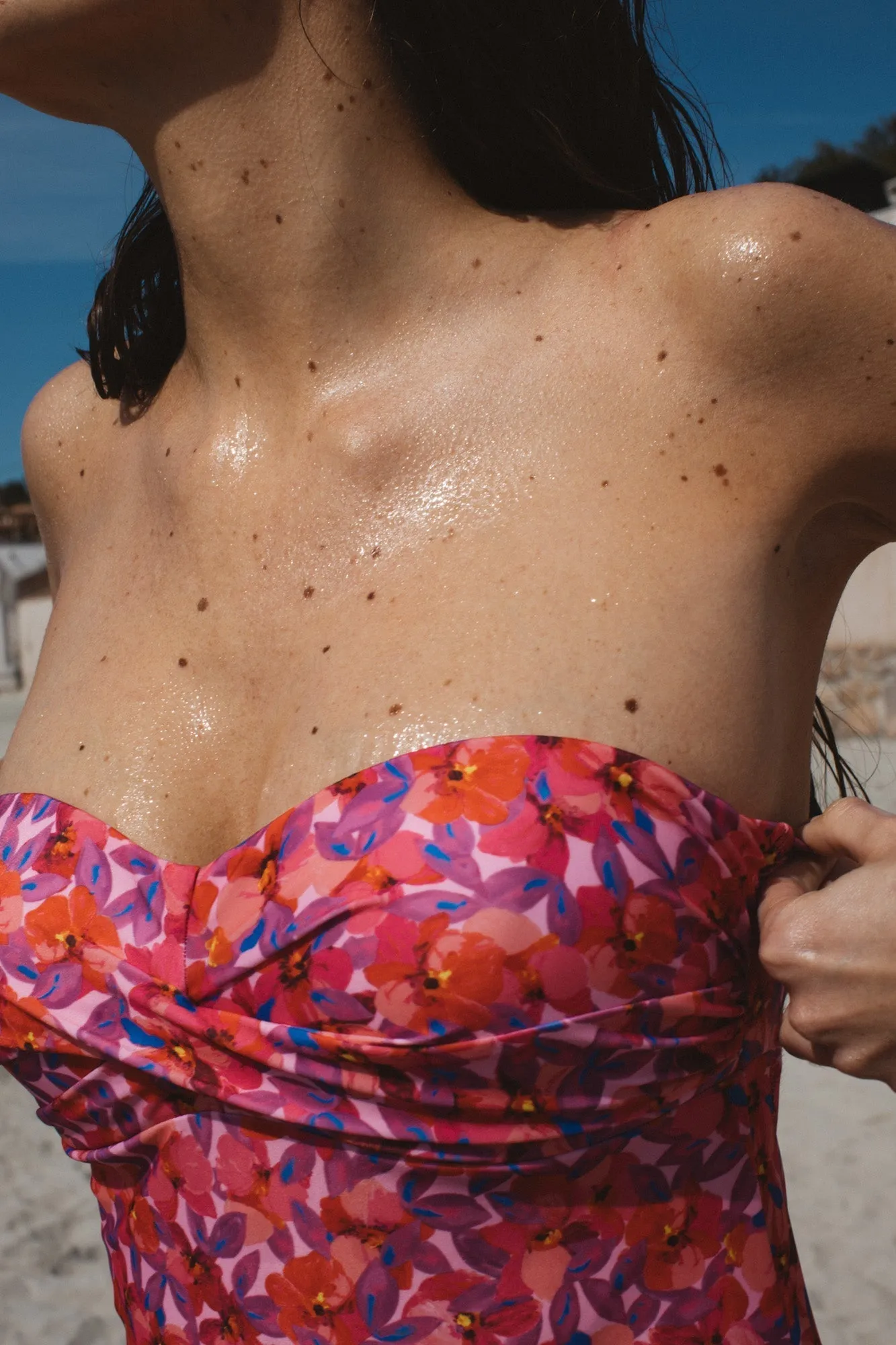 Maillot de Bain Loos imprimé fleurs