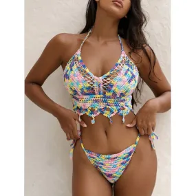 Maillot de bain éthnique bohème