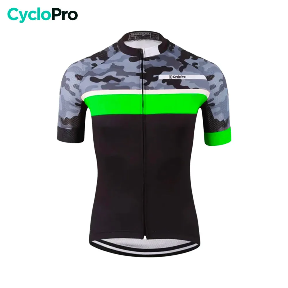 MAILLOT DE CYCLISME VERT - CAMORIDE