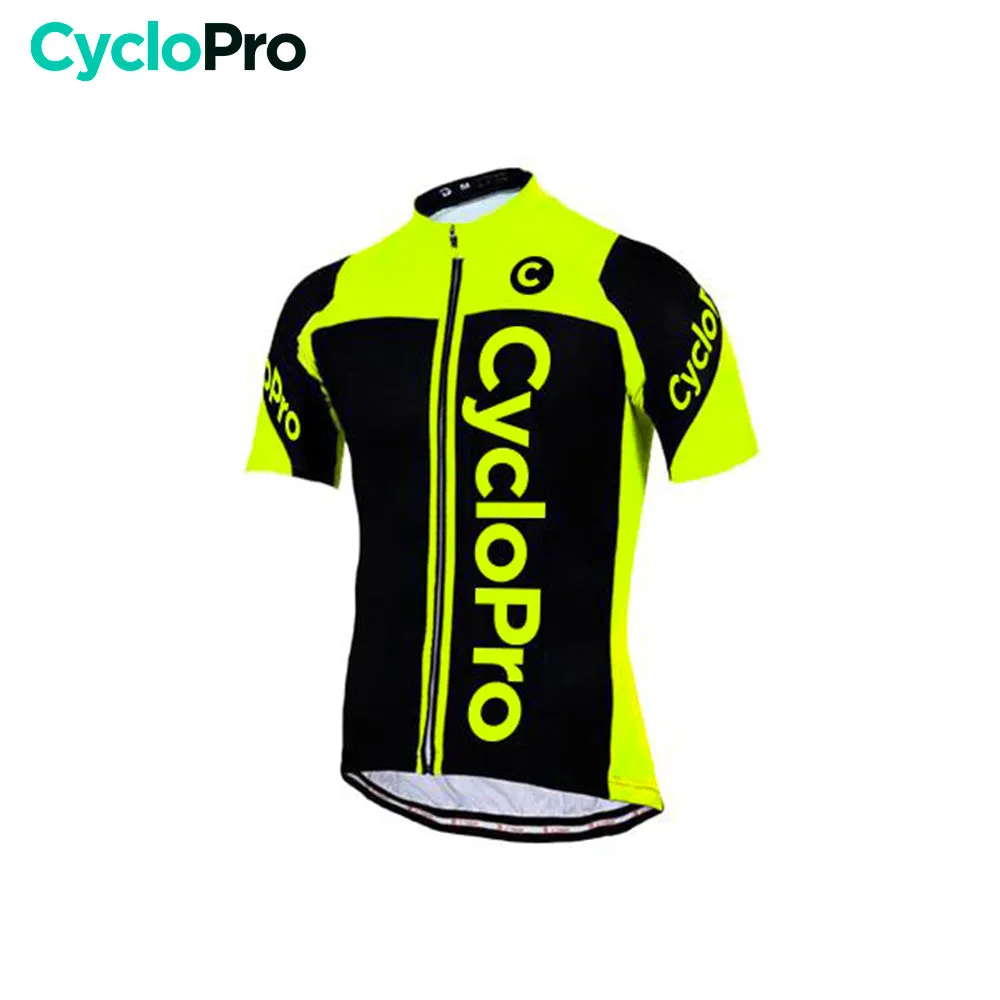 Maillot De Cycliste Route Jaune - Flash+ - DESTOCKAGE