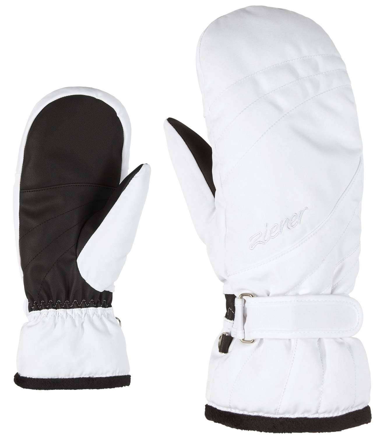 Moufles Ziener Women Kilenis PR Mitten Glove White