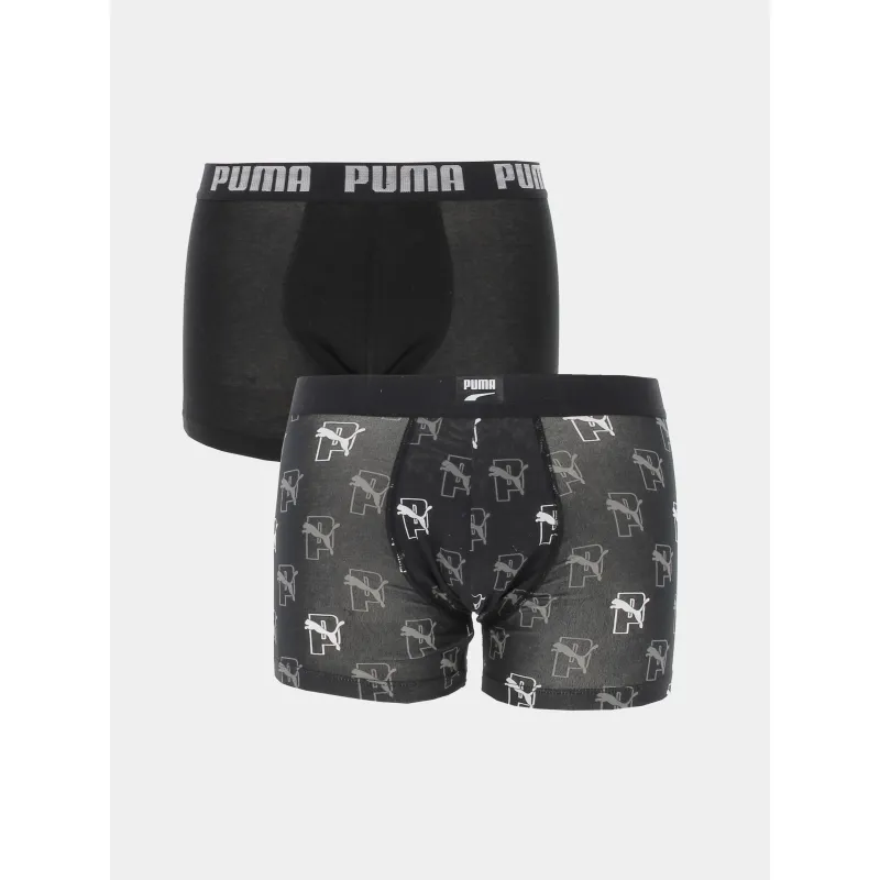 Pack 3 boxers trunk à logo noir homme - Tommy Jeans | wimod