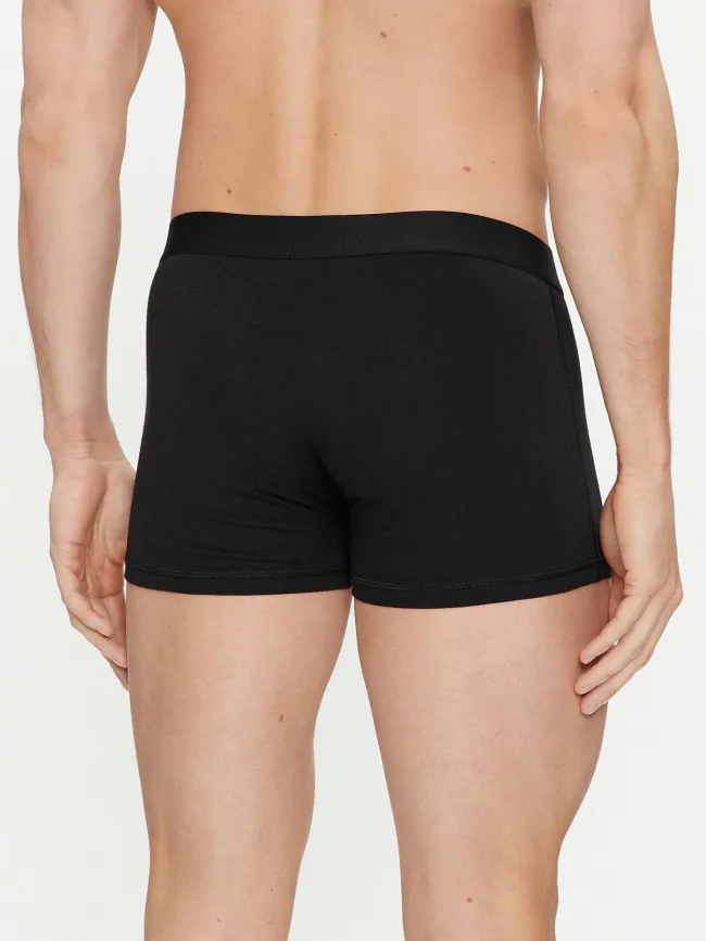 Pack 3 boxers trunk à logo noir homme - Tommy Jeans | wimod