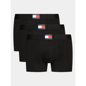 Pack 3 boxers trunk à logo noir homme - Tommy Jeans | wimod