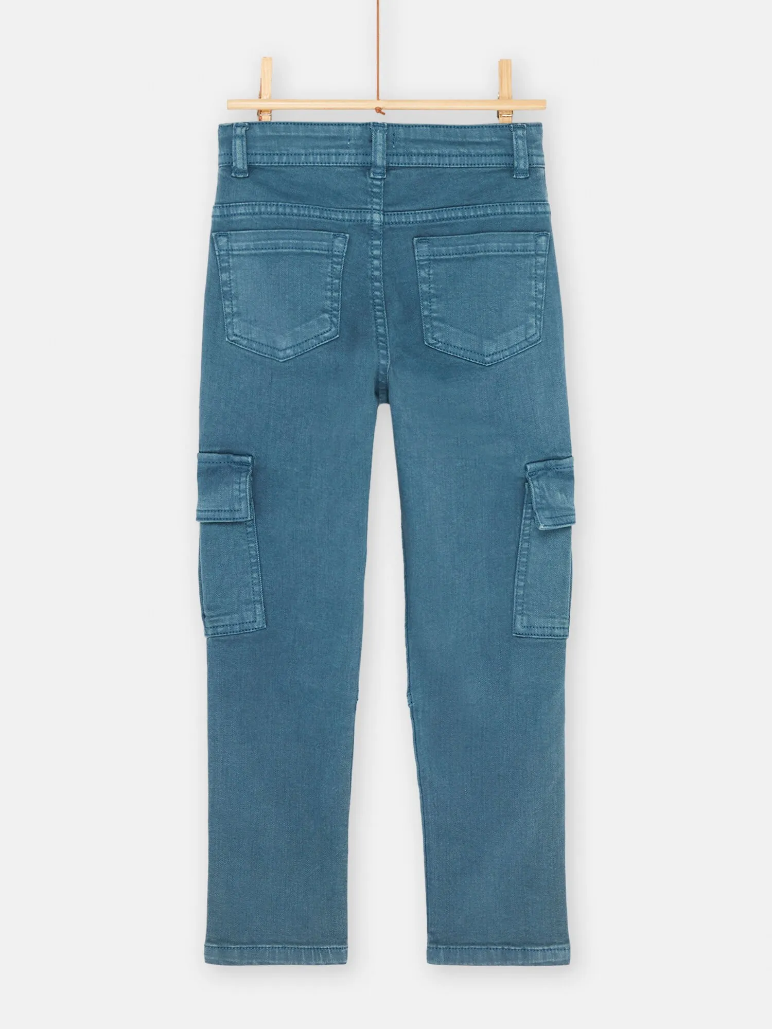 Pantalon cargo bleu pour garçon