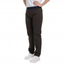 Pantalon de Cuisine Femme marron Slim - Manelli