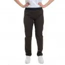 Pantalon de Cuisine Femme marron Slim - Manelli