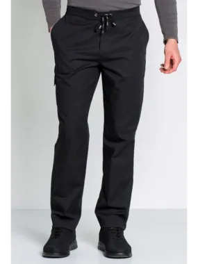 Pantalon de service noir pour homme