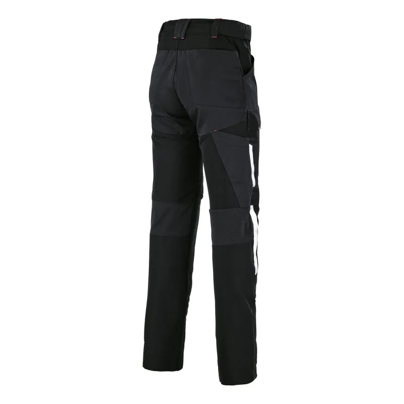 Pantalon de travail noir Homme Ripstop Cordura Stretch - LAFONT Twist