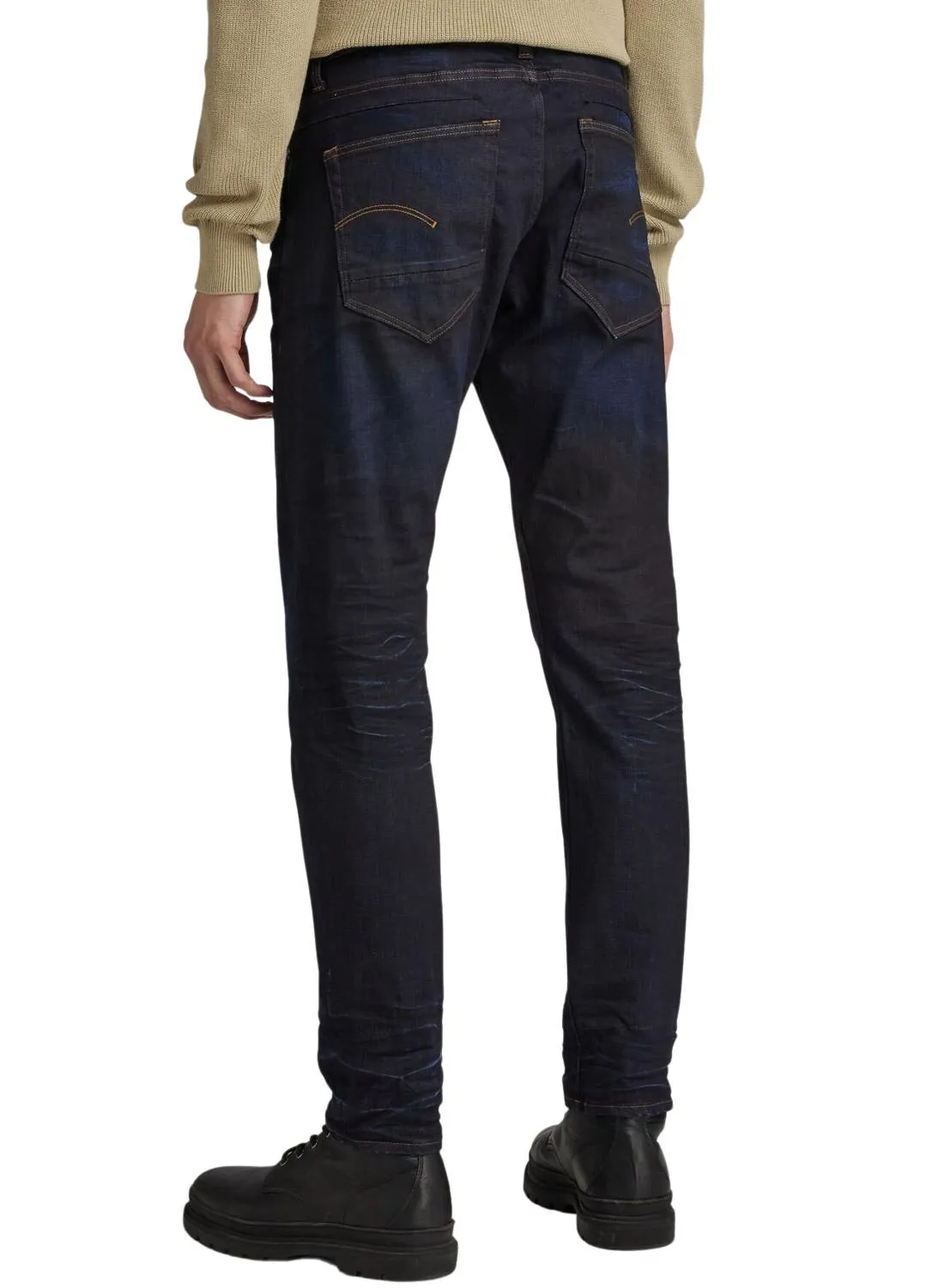 Pantalon Jeans G-Star Staq Dark pour Homme