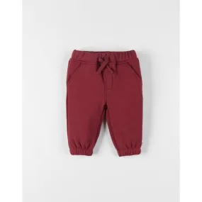 Pantalon jogging en Pulloloudoux® rouge - Noukies