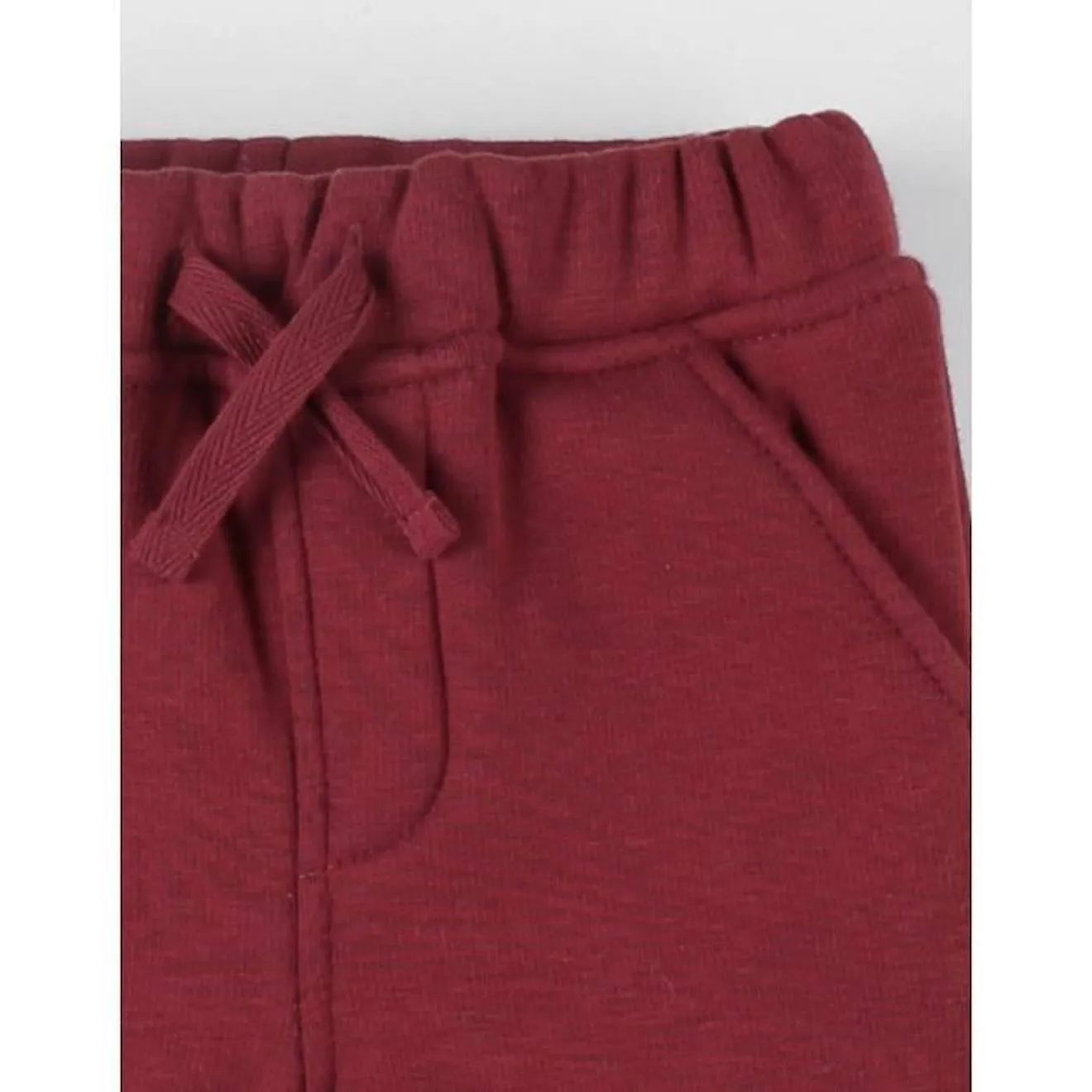 Pantalon jogging en Pulloloudoux® rouge - Noukies