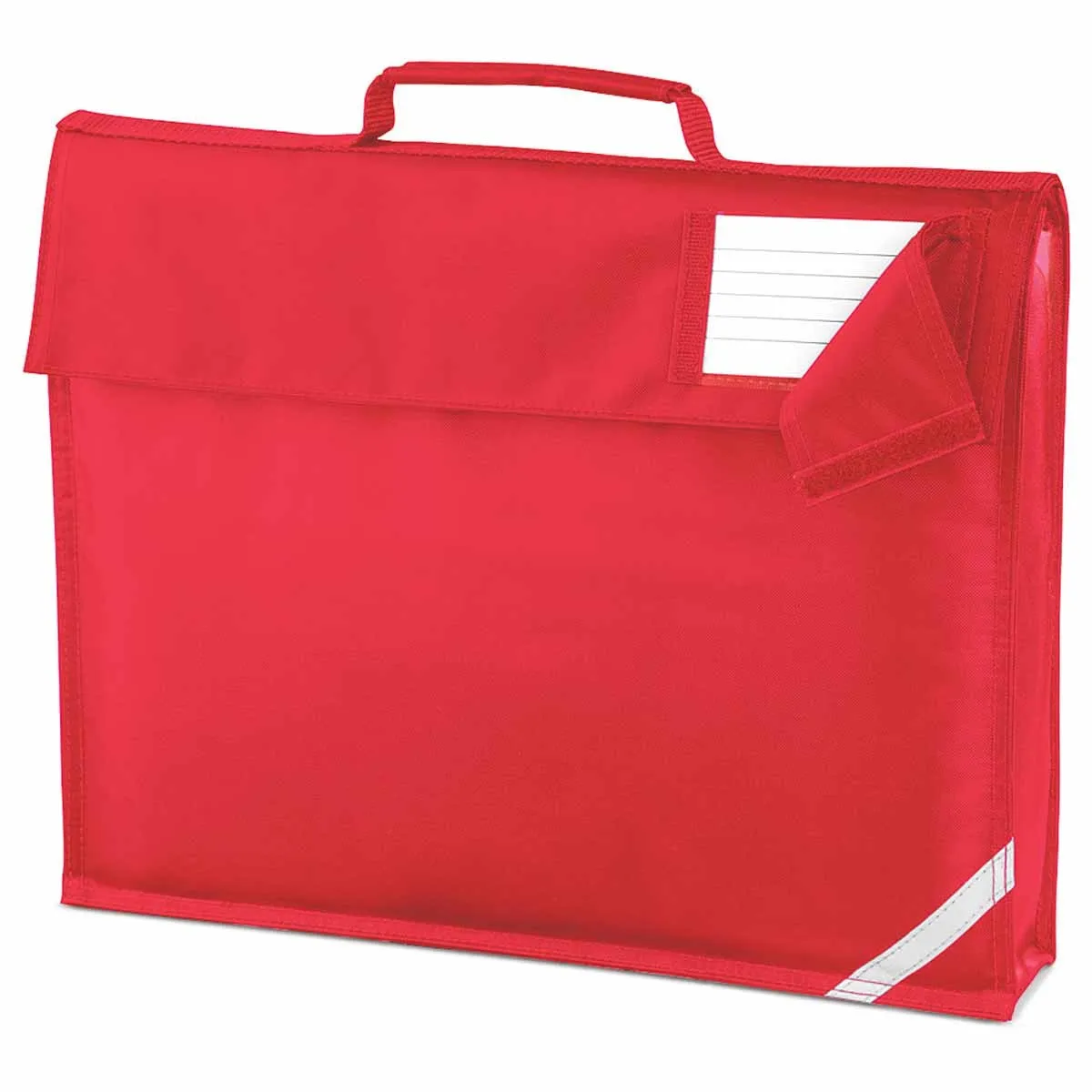 Petite sacoche légère - cartable porte document - QD51 - rouge 