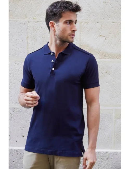 Polo Noa Homme Marine