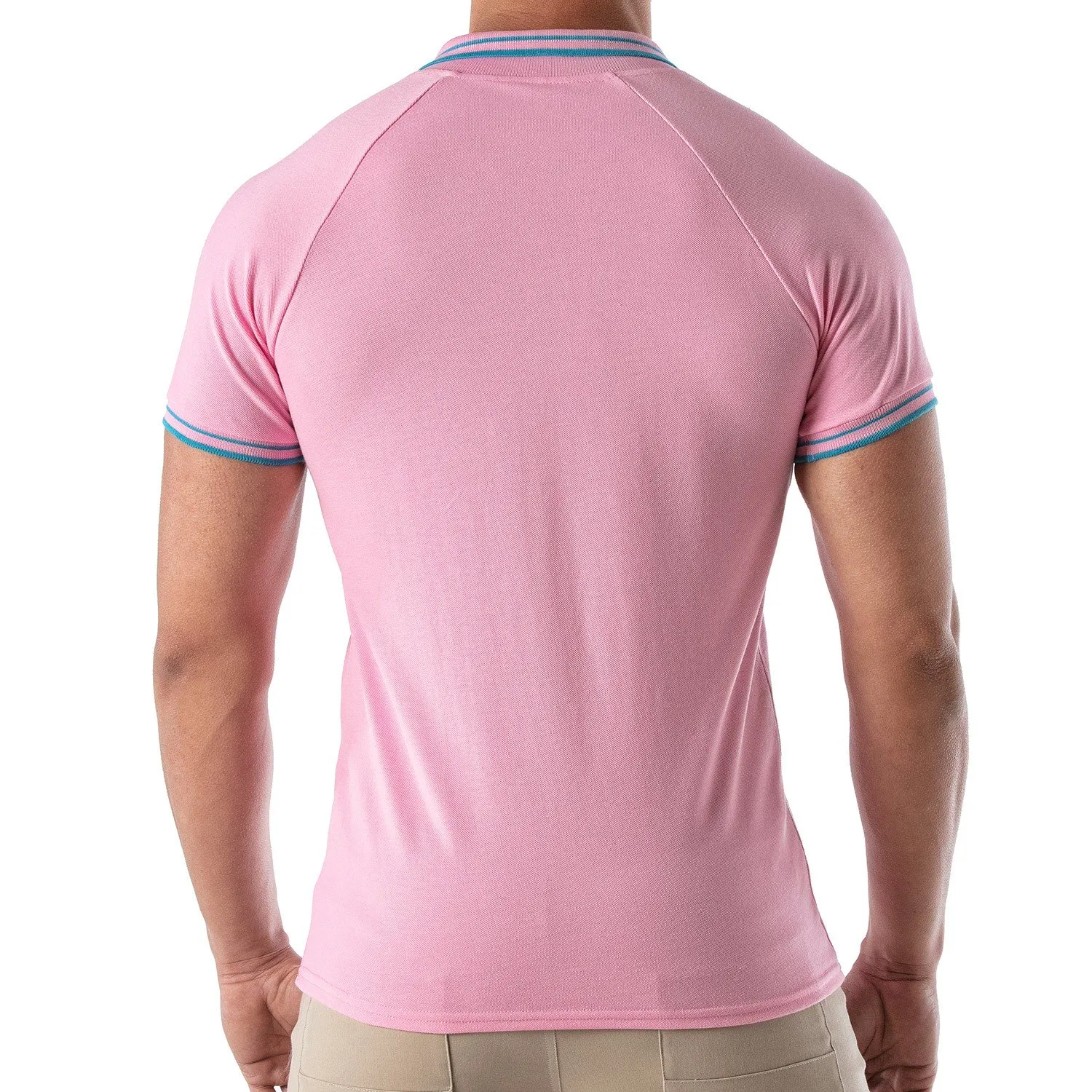 Polo Patriot Tof Paris - Rose - TOF Paris : vente polo pour homme T...